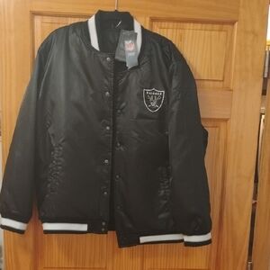 NFL Black Raiders Womens Jacket